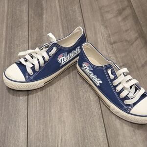 New England Patriots Navy Athletic Shoes